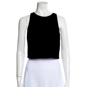 Alice + Olivia Sleeveless Scoop Neck Top sz 4